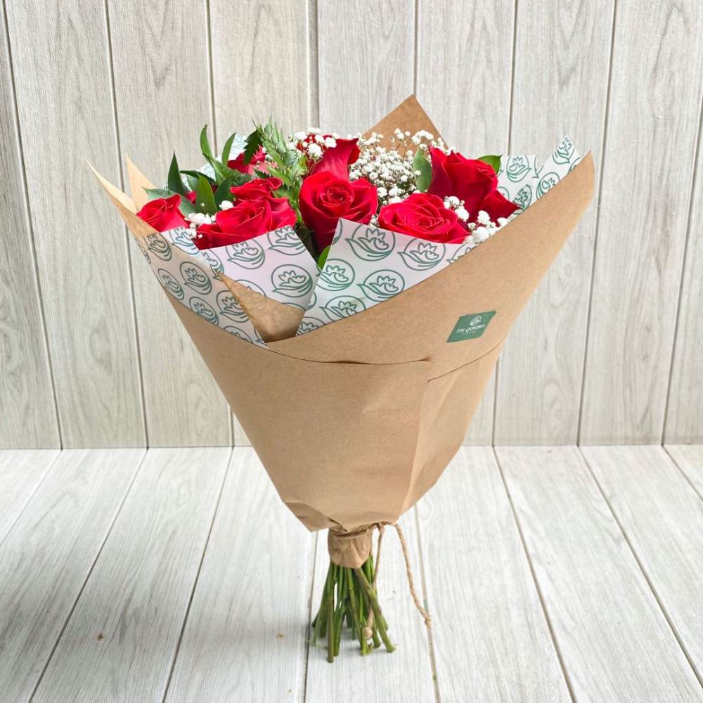 Ramo de 12 Rosas Rojas