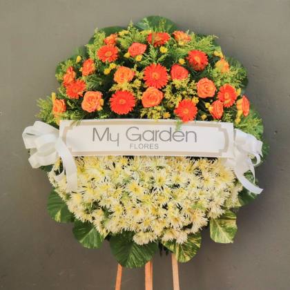Corona Tradicional con Flores